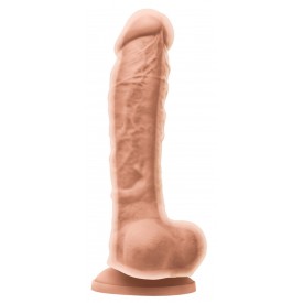 Телесный фаллоимитатор Dual Density 8 Dildo - 25,4 см.